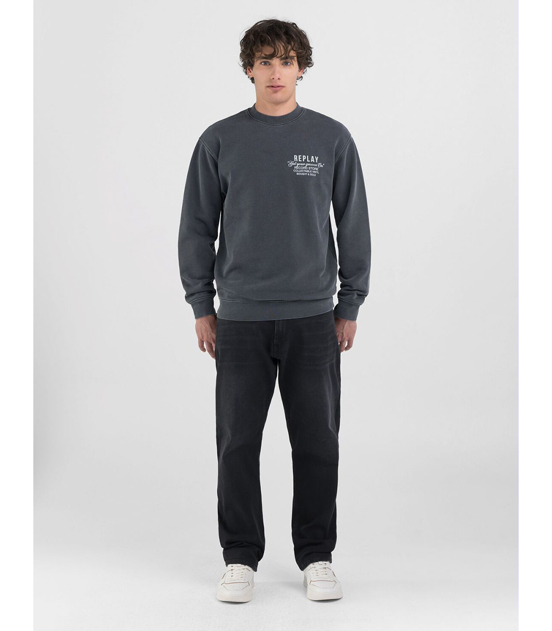 バックプリントガーメントダイ コットンフリース 詳細画像 ブラックボード 5